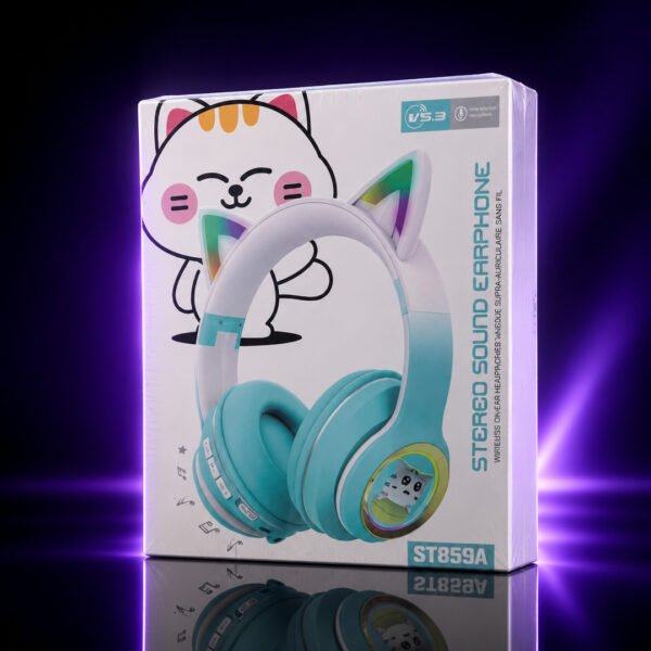 ST859A Cat Ears Wireless Headphones